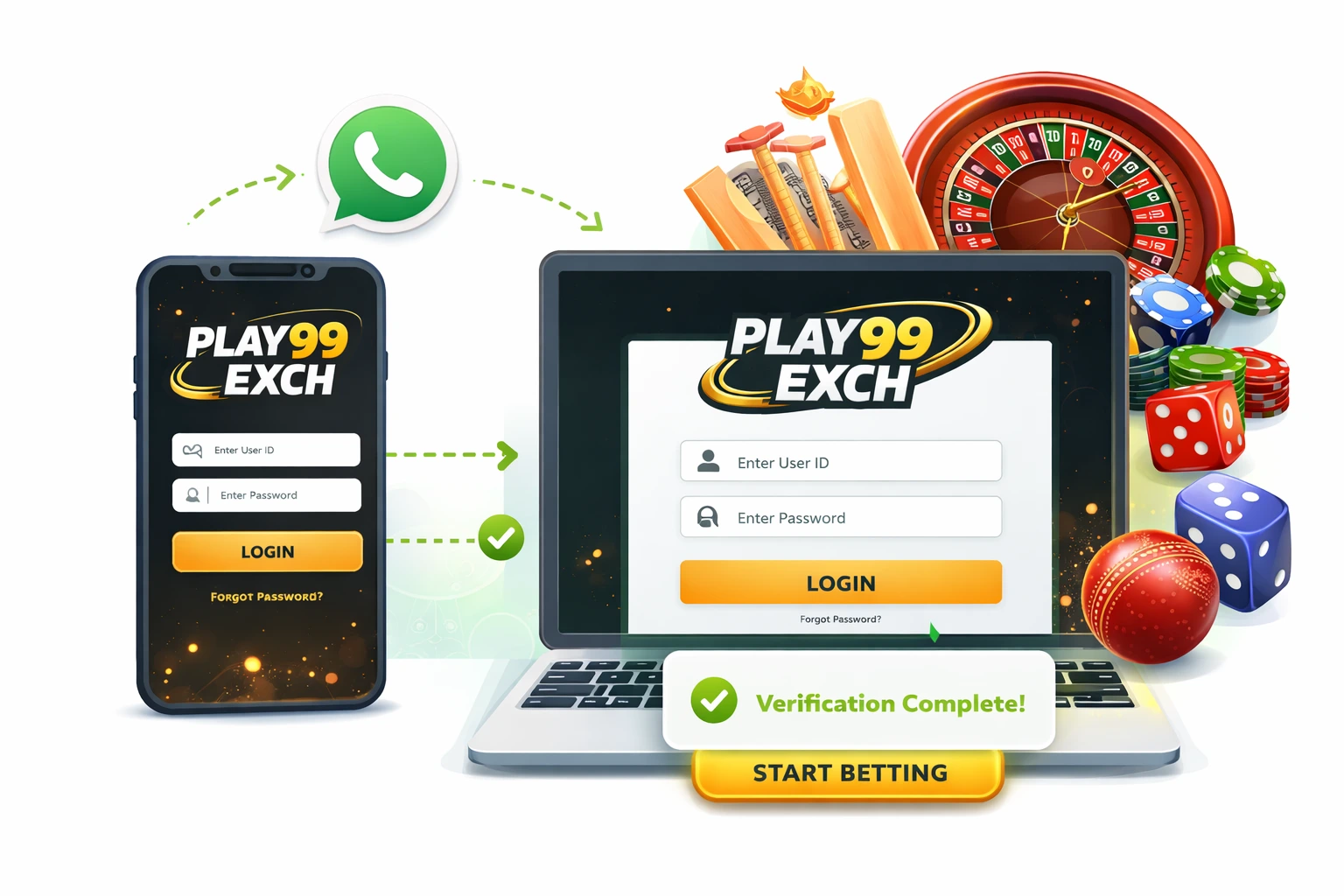 How to Login on Play99Exch Step by Step