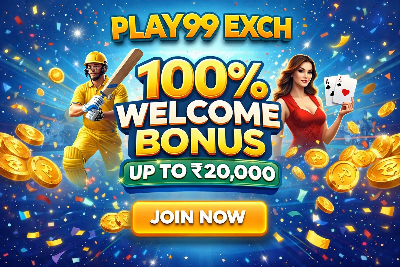 Play99Exch Welcome Bonus
