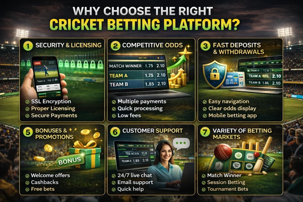Find a trusted cricket betting site with secure transactions, live betting options, and fast payouts. Complete platform selection guide.