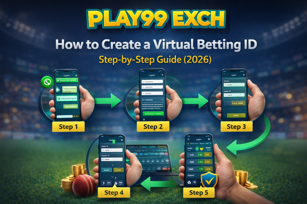 Create Play99 Exch Betting ID Online – Fast & Secure Method