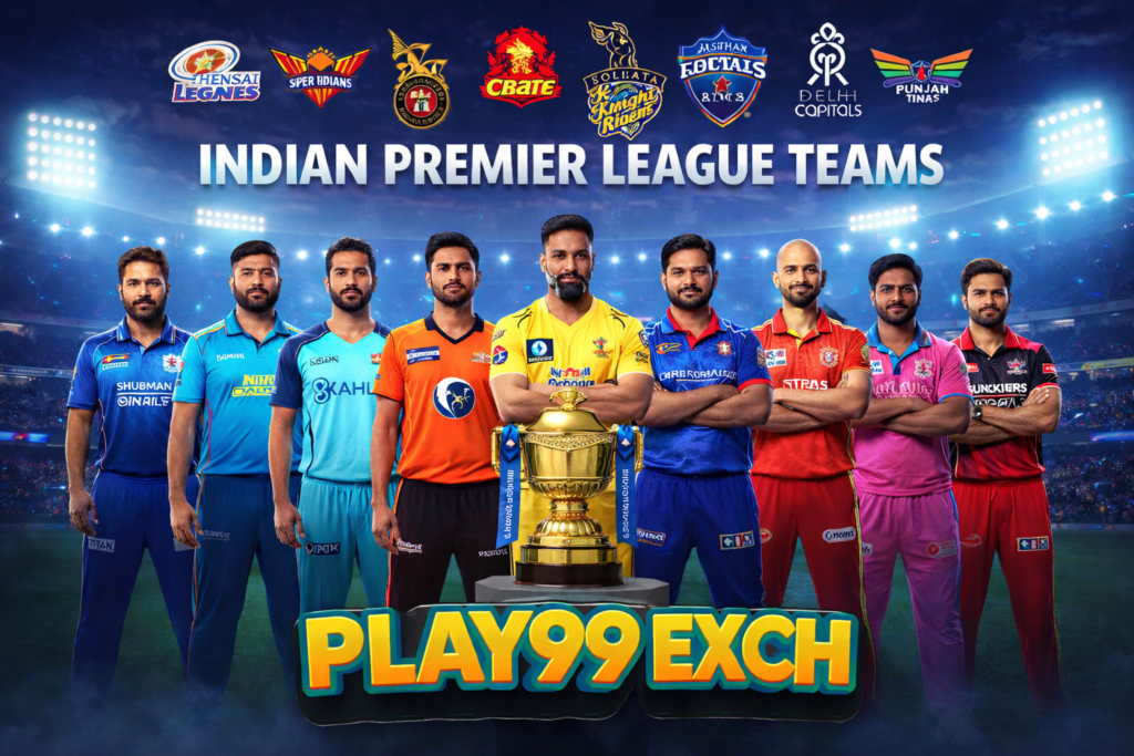 IPL teams list 2026 captains with Indian Premier League trophy