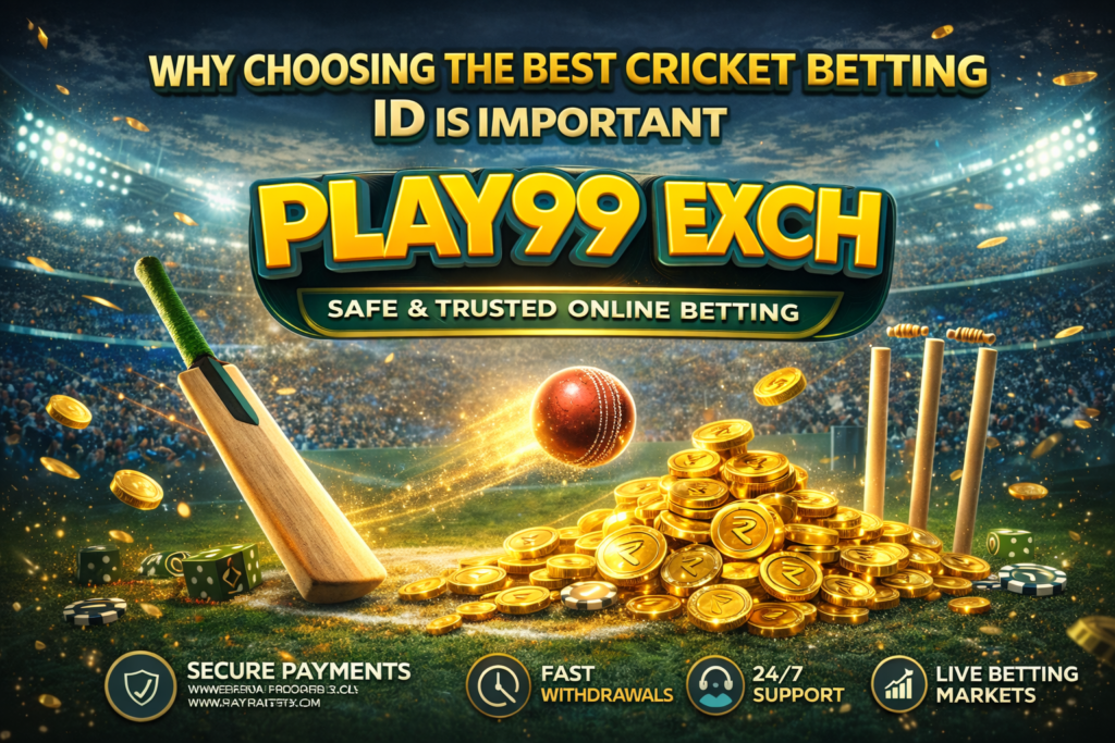 Why Choosing the Best Cricket Betting ID is Important – Play99 Exch
