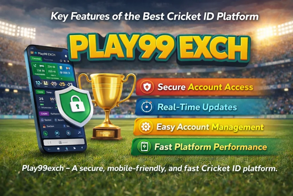 Key features of the best cricket ID platform Play99exch secure fast cricket ID access